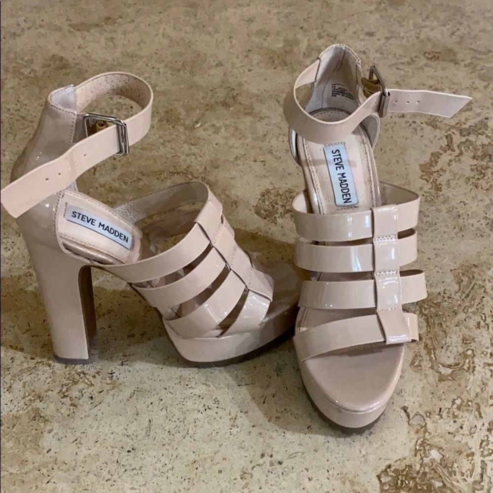 Steve Madden straps heals